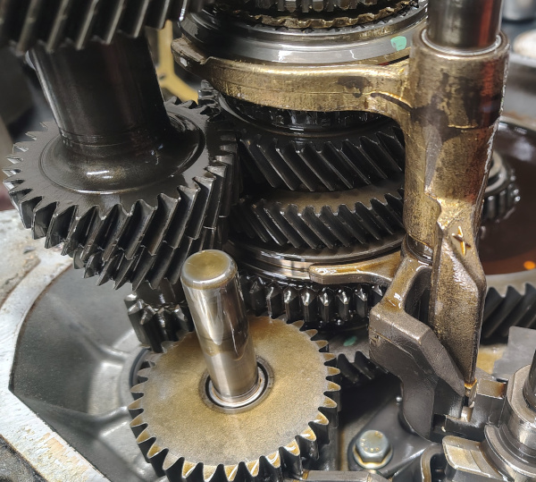 picture of automatic trasmission shifter.