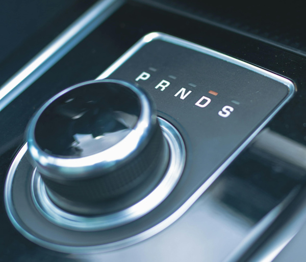 Picture of automatic transmissions shifter.